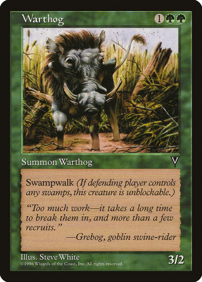 Warthog [Visions] | Deep Dive Games St. Marys