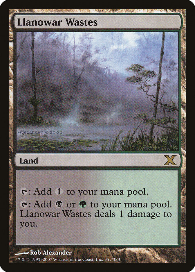 Llanowar Wastes [Tenth Edition] | Deep Dive Games St. Marys