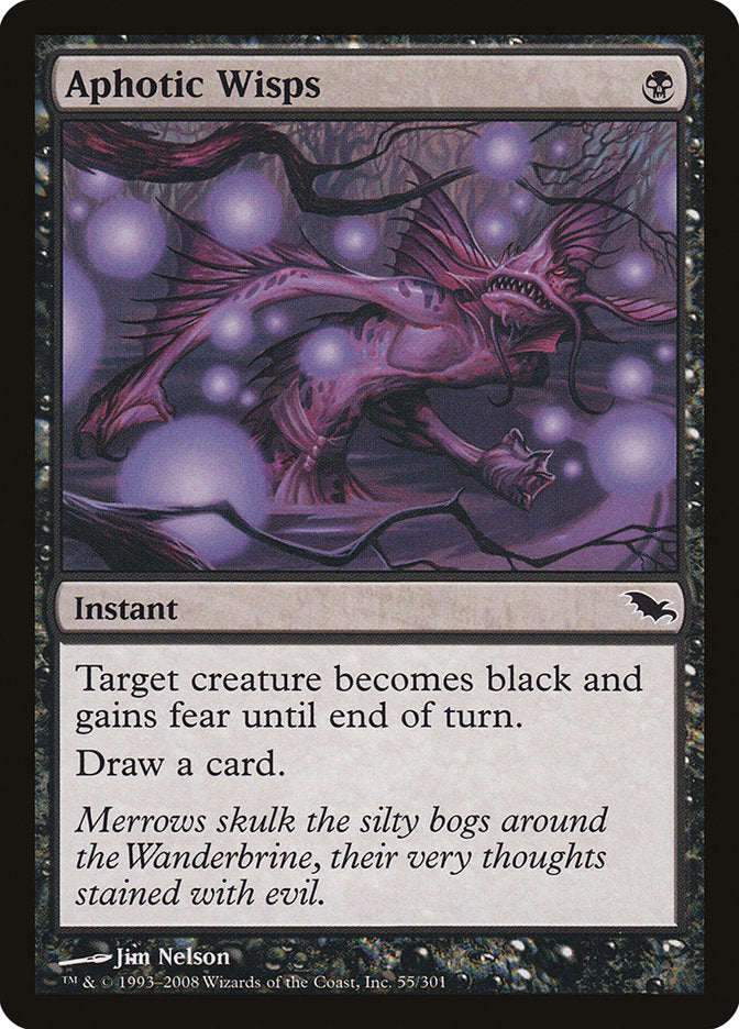 Aphotic Wisps [Shadowmoor] | Deep Dive Games St. Marys