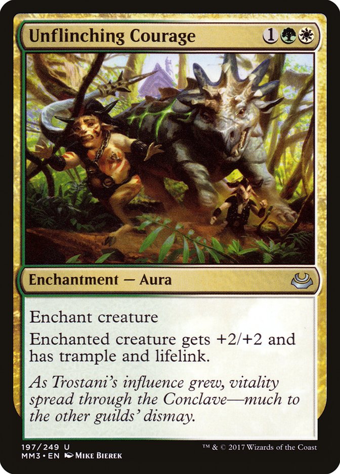 Unflinching Courage [Modern Masters 2017] | Deep Dive Games St. Marys