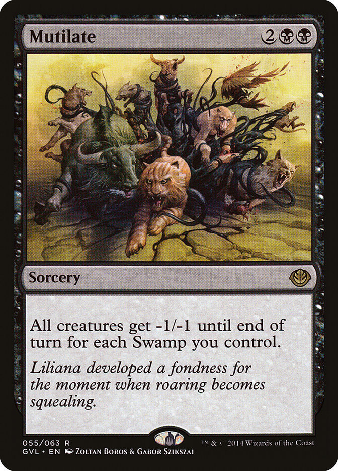 Mutilate (Garruk vs. Liliana) [Duel Decks Anthology] | Deep Dive Games St. Marys