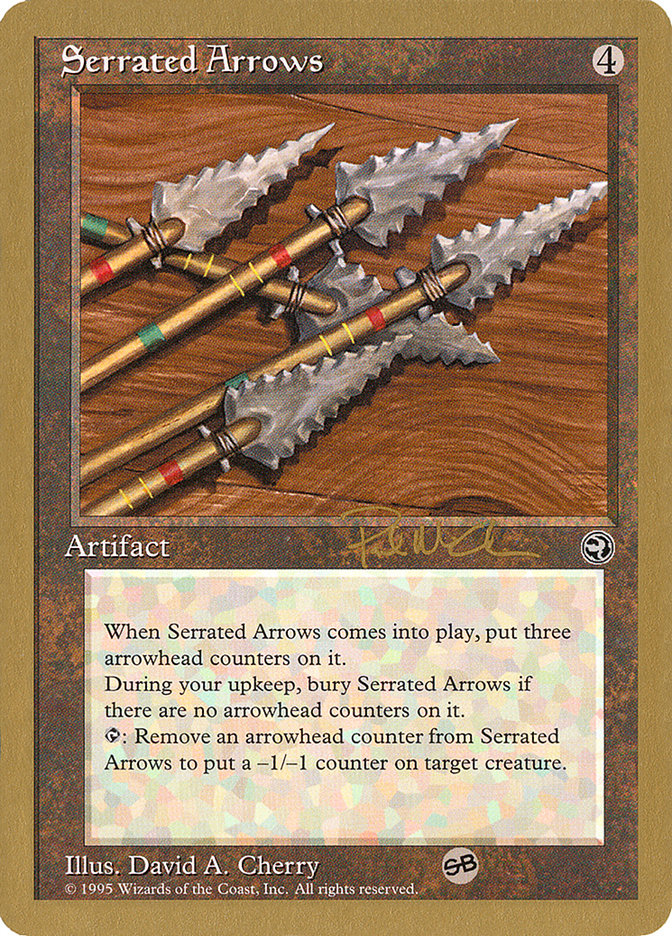 Serrated Arrows (Paul McCabe) (SB) [World Championship Decks 1997] | Deep Dive Games St. Marys