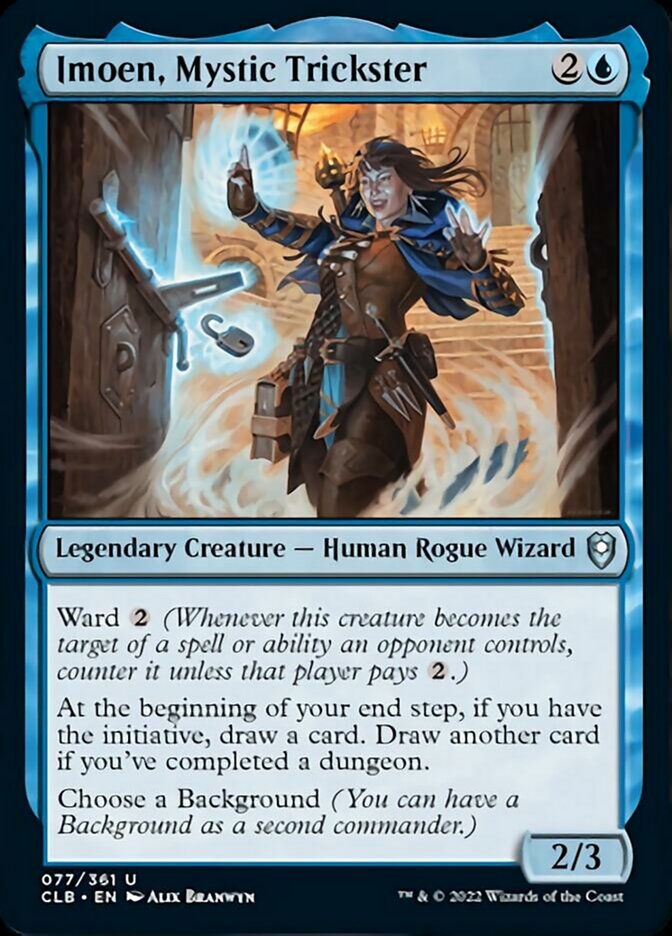 Imoen, Mystic Trickster [Commander Legends: Battle for Baldur's Gate] | Deep Dive Games St. Marys