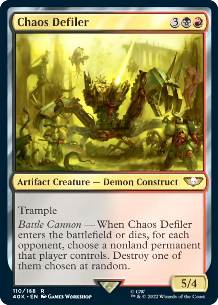 Chaos Defiler [Warhammer 40,000] | Deep Dive Games St. Marys