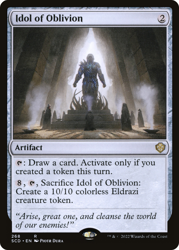 Idol of Oblivion [Starter Commander Decks] | Deep Dive Games St. Marys