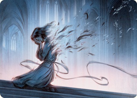 Fading Hope Art Card [Innistrad: Midnight Hunt Art Series] | Deep Dive Games St. Marys