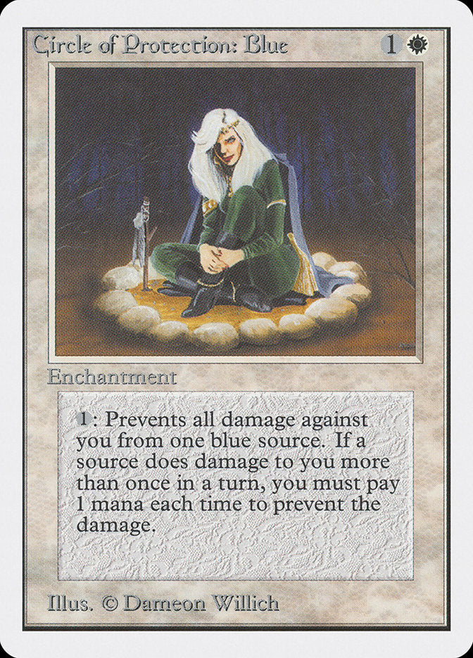Circle of Protection: Blue [Unlimited Edition] | Deep Dive Games St. Marys