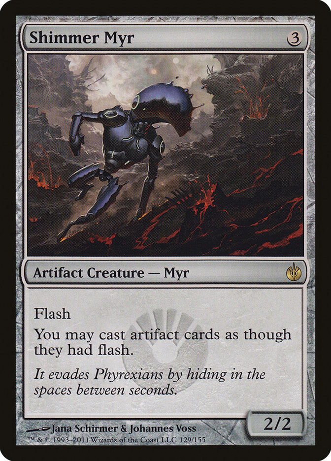 Shimmer Myr [Mirrodin Besieged] | Deep Dive Games St. Marys