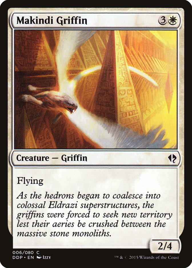 Makindi Griffin [Duel Decks: Zendikar vs. Eldrazi] | Deep Dive Games St. Marys