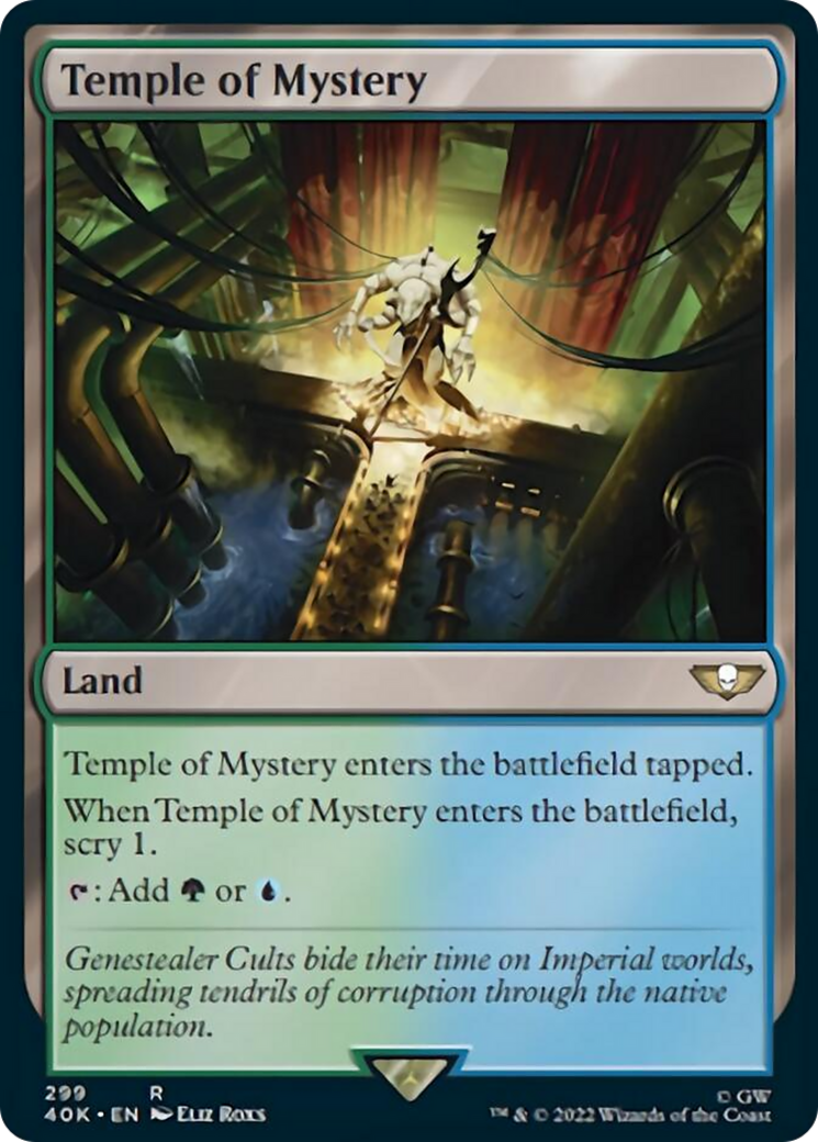 Temple of Mystery (Surge Foil) [Warhammer 40,000] | Deep Dive Games St. Marys