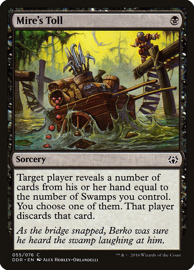 Mire's Toll [Duel Decks: Nissa vs. Ob Nixilis] | Deep Dive Games St. Marys