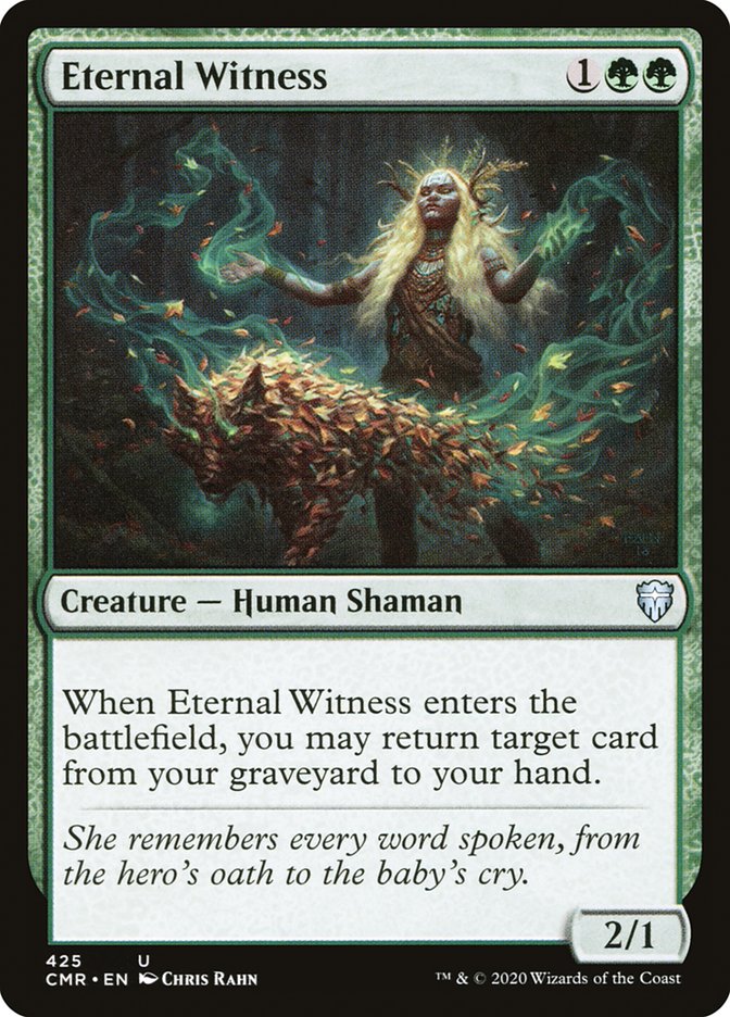 Eternal Witness [Commander Legends] | Deep Dive Games St. Marys