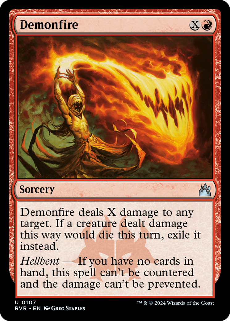 Demonfire [Ravnica Remastered] | Deep Dive Games St. Marys