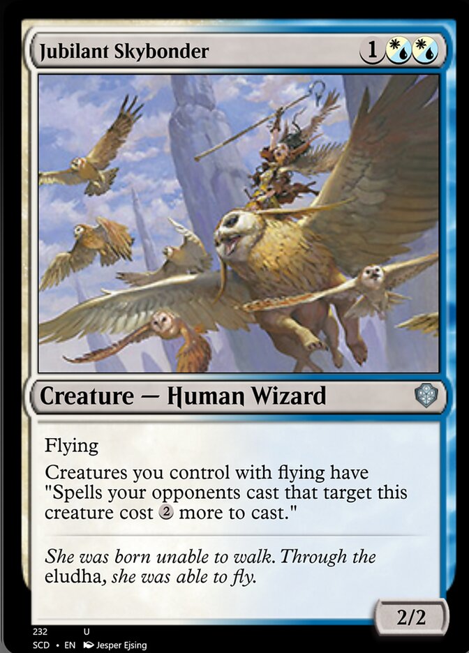 Jubilant Skybonder [Starter Commander Decks] | Deep Dive Games St. Marys