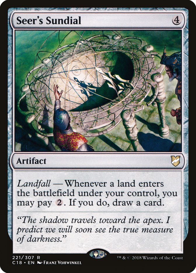 Seer's Sundial [Commander 2018] | Deep Dive Games St. Marys