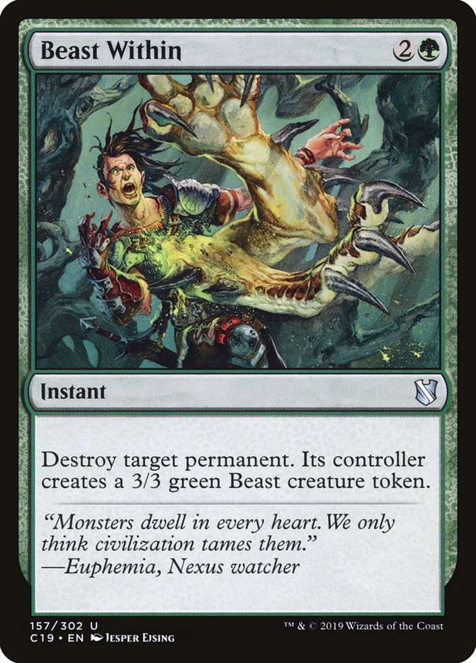 Beast Within [Commander 2019] | Deep Dive Games St. Marys