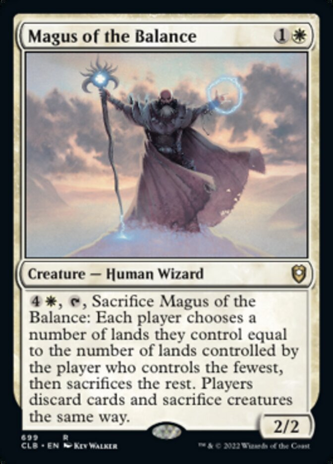 Magus of the Balance [Commander Legends: Battle for Baldur's Gate] | Deep Dive Games St. Marys