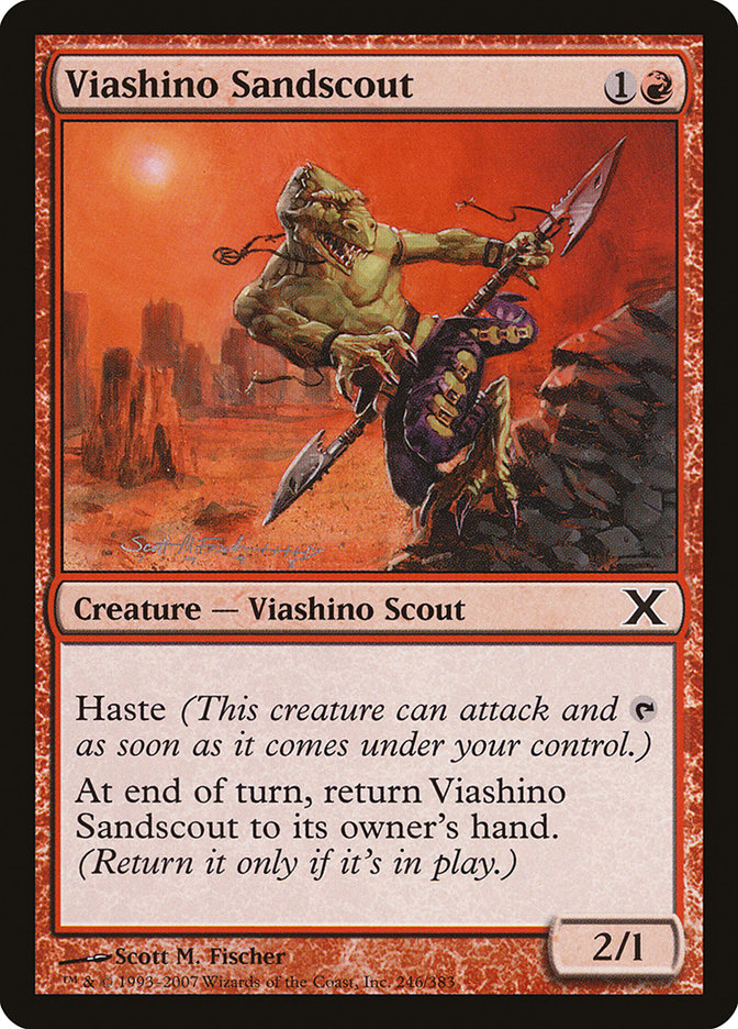 Viashino Sandscout [Tenth Edition] | Deep Dive Games St. Marys