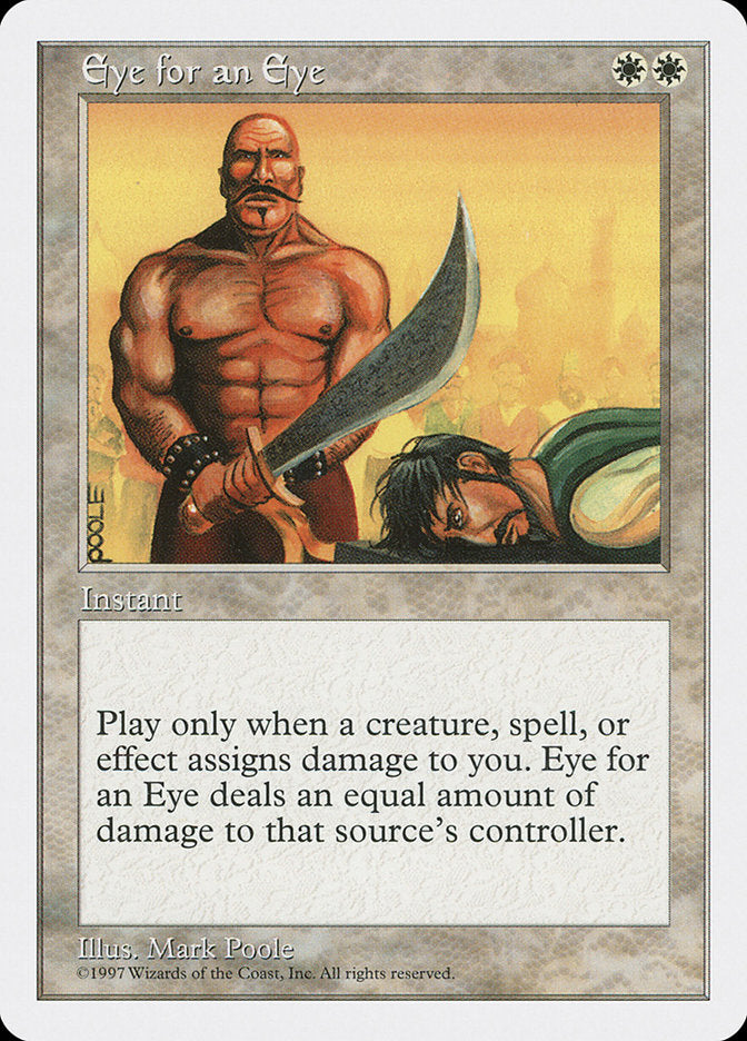 Eye for an Eye [Fifth Edition] | Deep Dive Games St. Marys