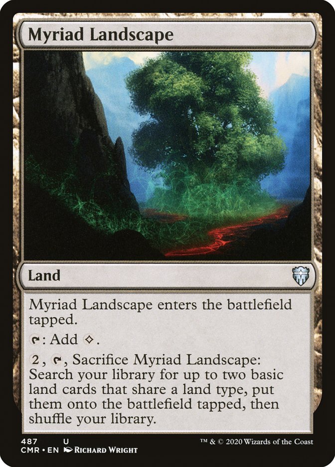 Myriad Landscape [Commander Legends] | Deep Dive Games St. Marys