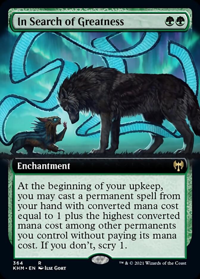In Search of Greatness (Extended Art) [Kaldheim] | Deep Dive Games St. Marys