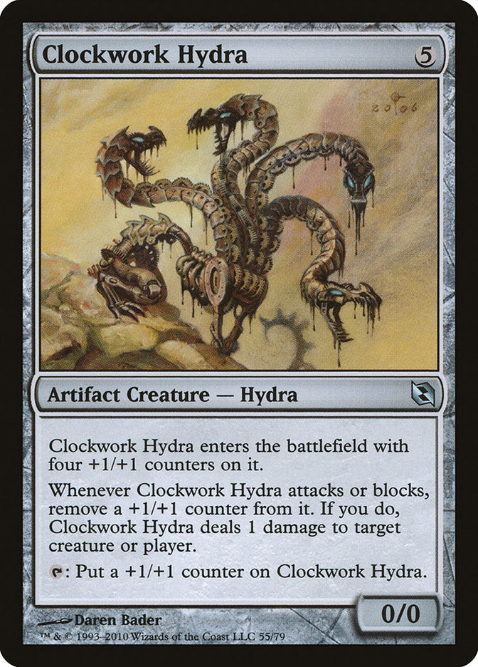 Clockwork Hydra [Duel Decks: Elspeth vs. Tezzeret] | Deep Dive Games St. Marys