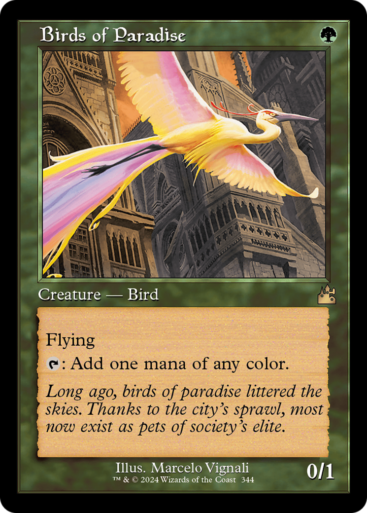 Birds of Paradise (Retro) [Ravnica Remastered] | Deep Dive Games St. Marys
