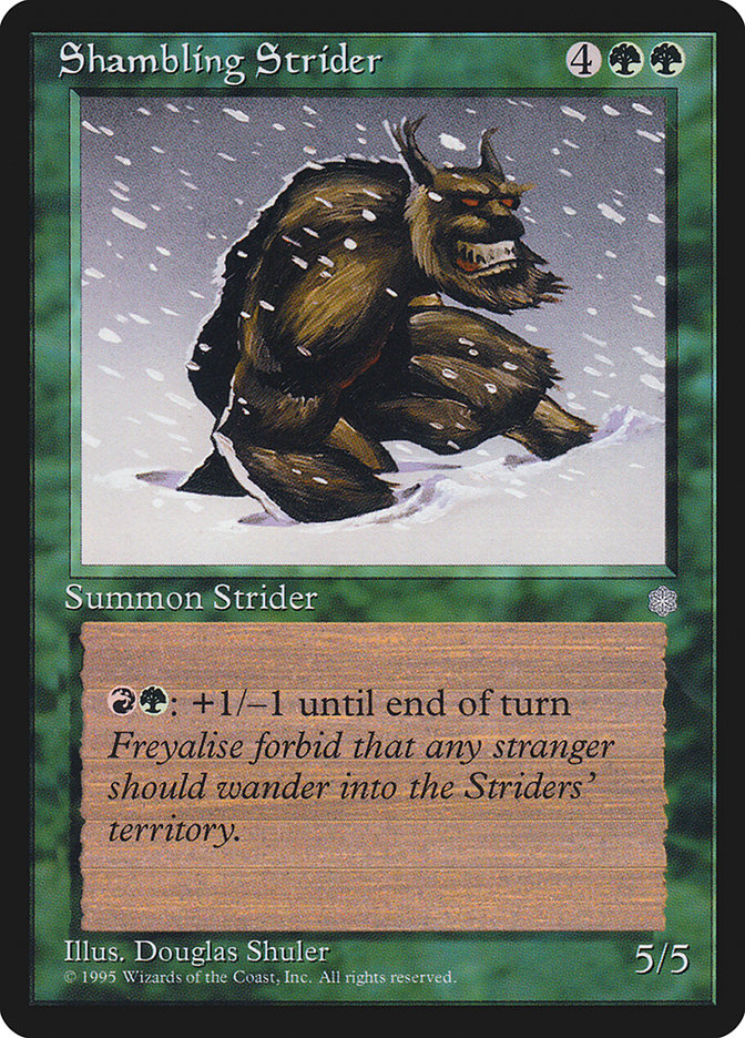 Shambling Strider [Ice Age] | Deep Dive Games St. Marys