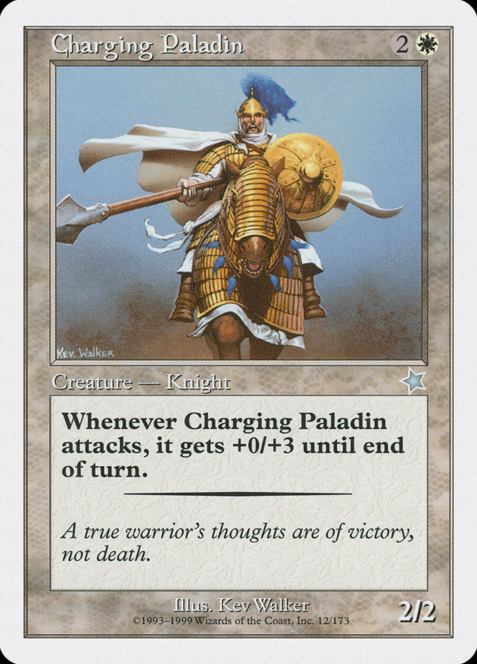 Charging Paladin [Starter 1999] | Deep Dive Games St. Marys