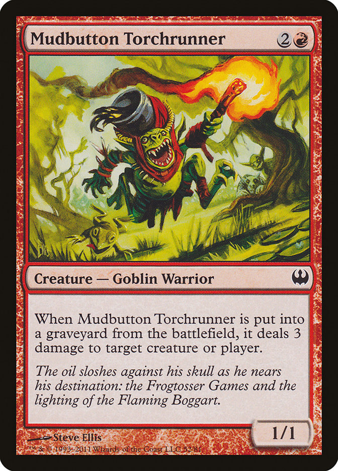 Mudbutton Torchrunner [Duel Decks: Knights vs. Dragons] | Deep Dive Games St. Marys