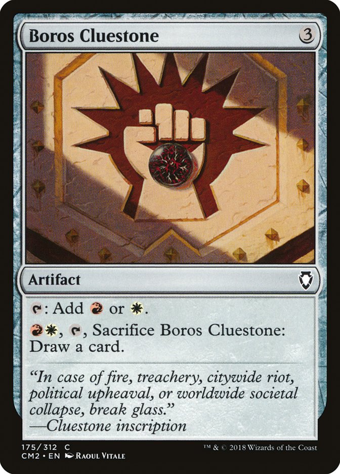 Boros Cluestone [Commander Anthology Volume II] | Deep Dive Games St. Marys