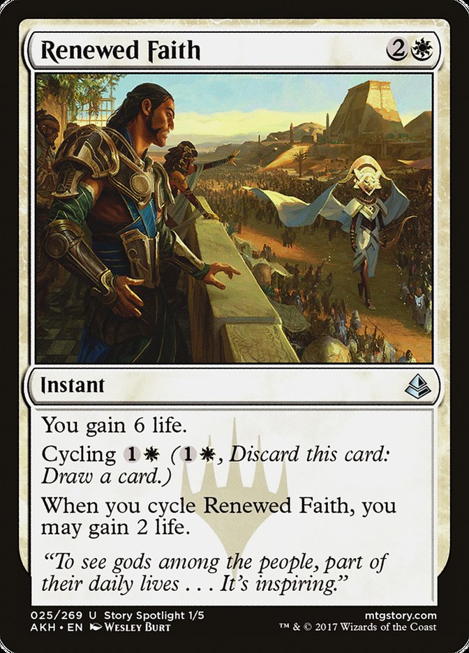 Renewed Faith [Amonkhet] | Deep Dive Games St. Marys