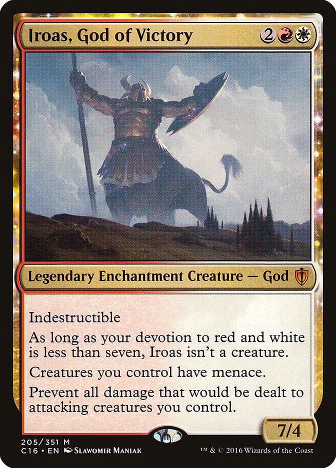 Iroas, God of Victory [Commander 2016] | Deep Dive Games St. Marys