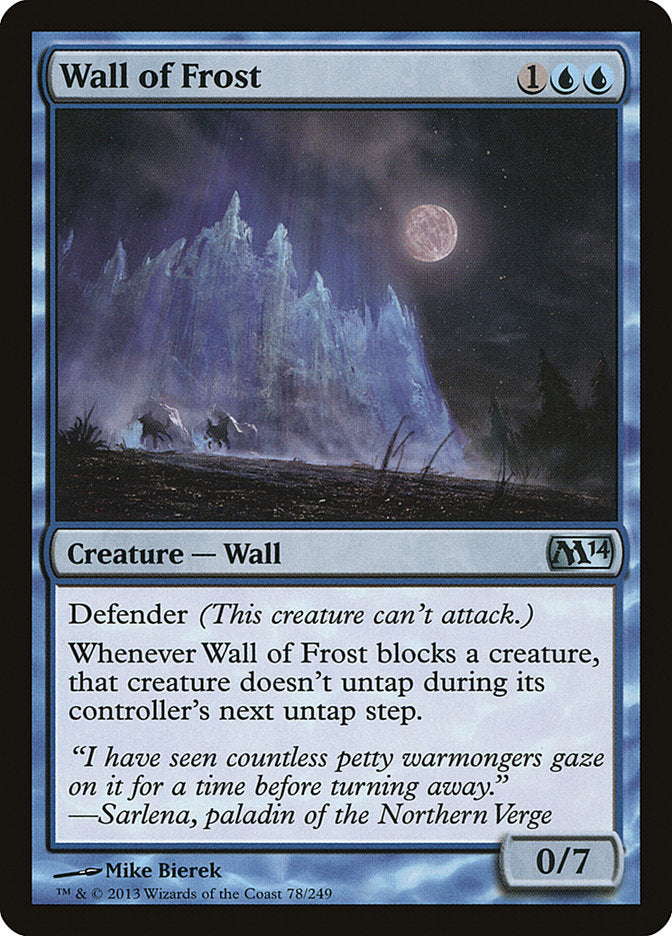 Wall of Frost [Magic 2014] | Deep Dive Games St. Marys