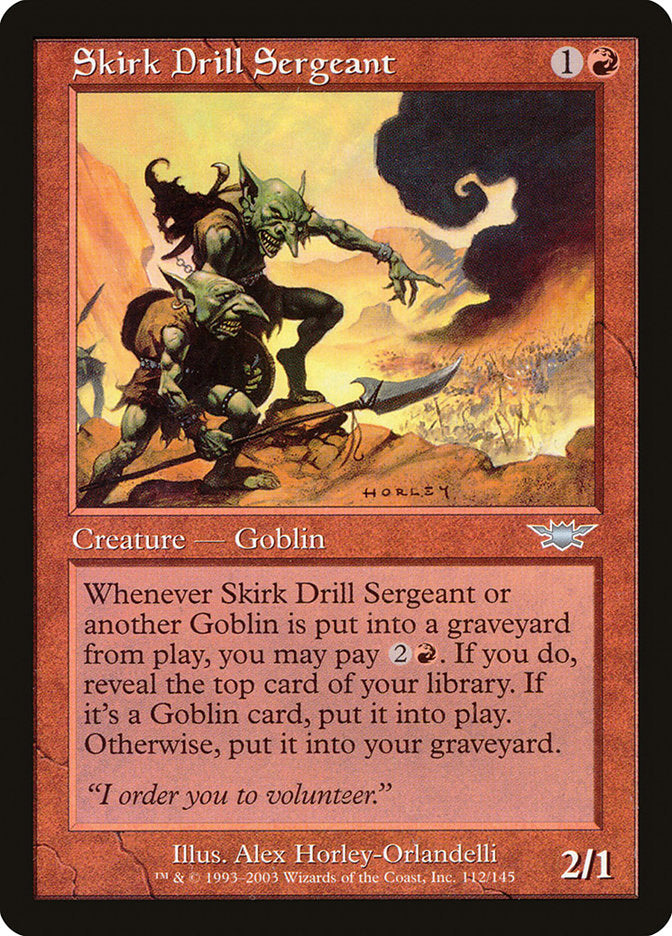 Skirk Drill Sergeant [Legions] | Deep Dive Games St. Marys