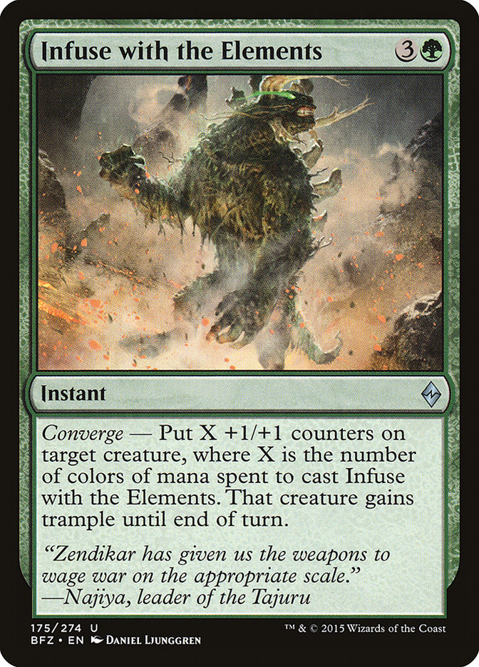 Infuse with the Elements [Battle for Zendikar] | Deep Dive Games St. Marys