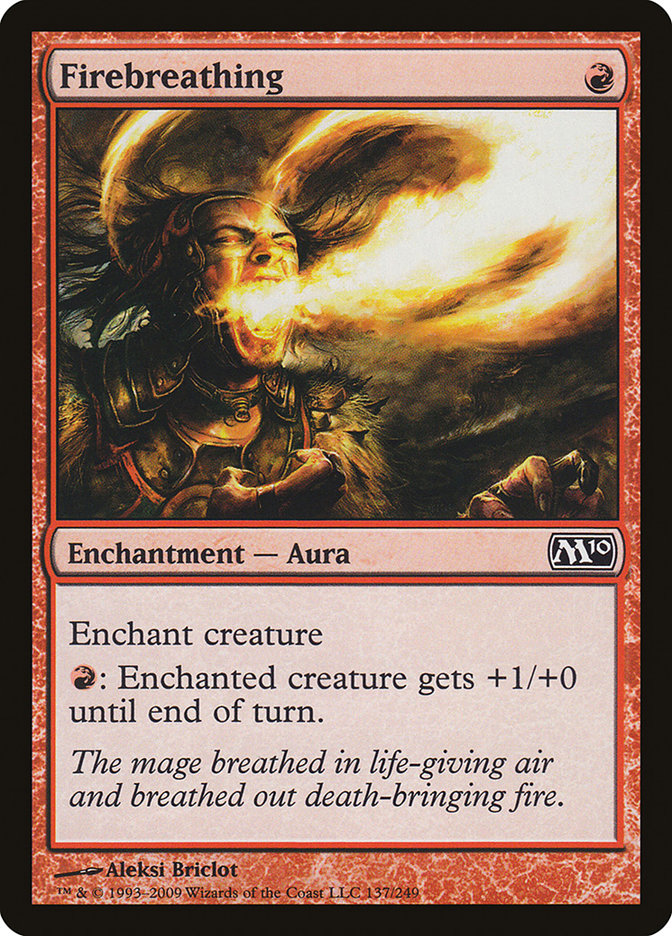 Firebreathing [Magic 2010] | Deep Dive Games St. Marys