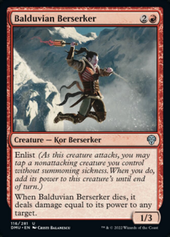 Balduvian Berserker [Dominaria United] | Deep Dive Games St. Marys