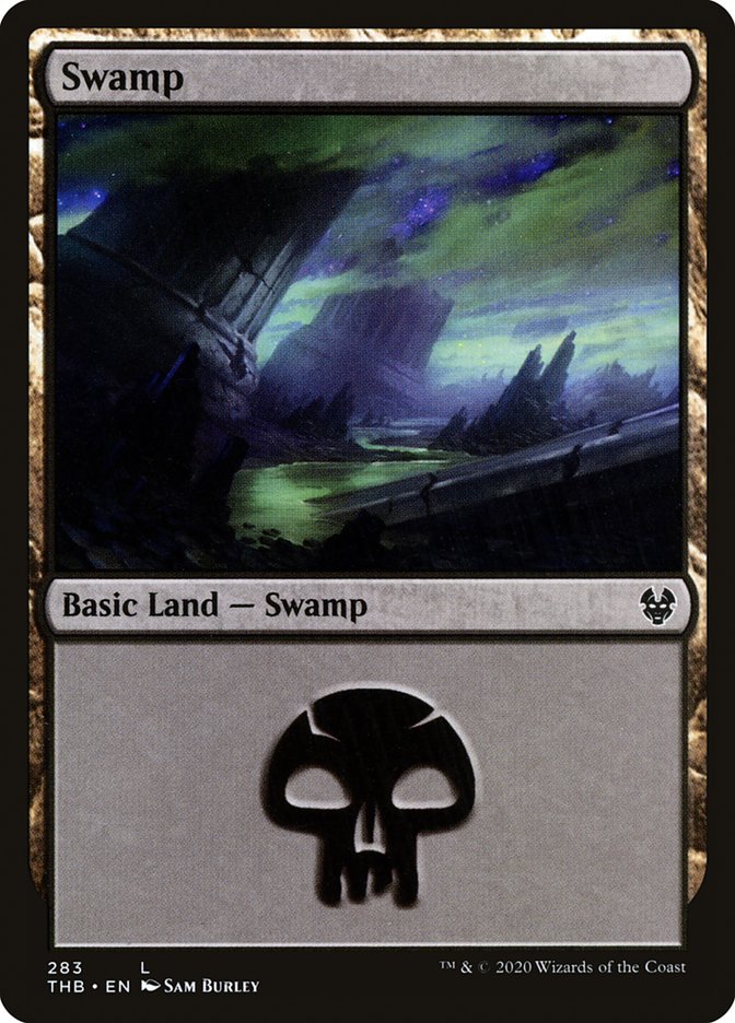 Swamp (283) [Theros Beyond Death] | Deep Dive Games St. Marys