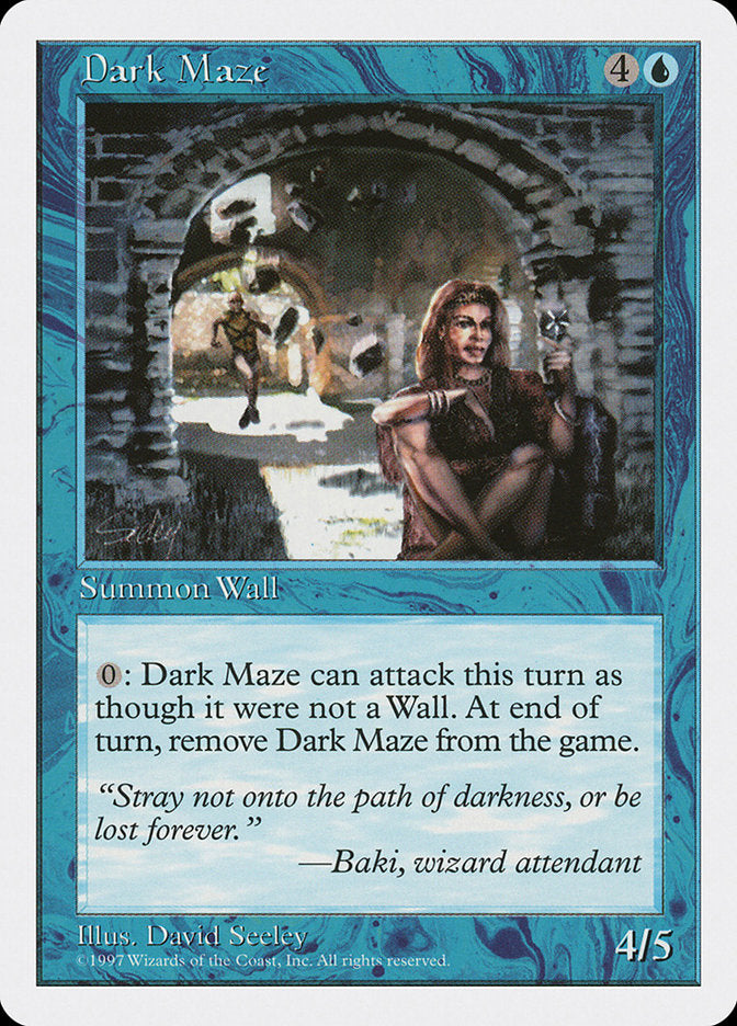 Dark Maze [Fifth Edition] | Deep Dive Games St. Marys