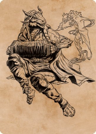 Korlessa, Scale Singer Art Card [Commander Legends: Battle for Baldur's Gate Art Series] | Deep Dive Games St. Marys