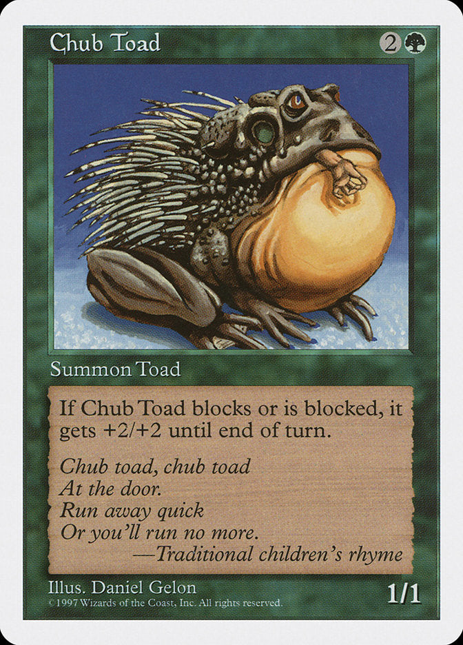 Chub Toad [Fifth Edition] | Deep Dive Games St. Marys