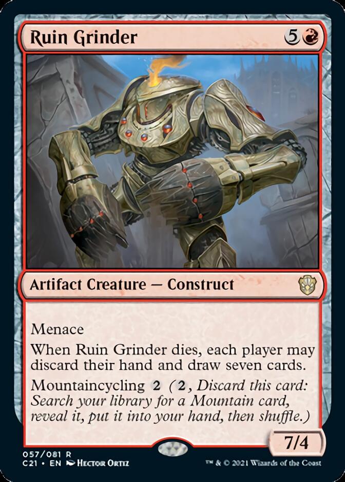 Ruin Grinder [Commander 2021] | Deep Dive Games St. Marys