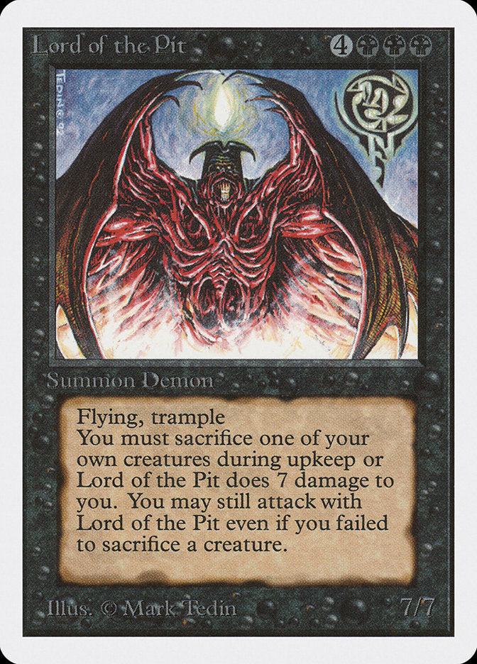 Lord of the Pit [Unlimited Edition] | Deep Dive Games St. Marys