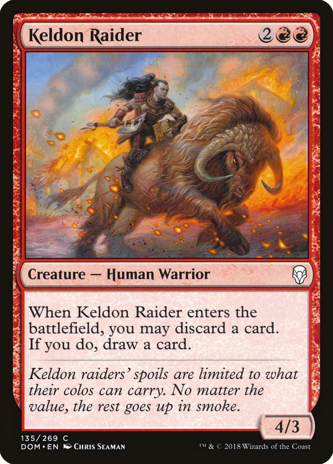 Keldon Raider [Dominaria] | Deep Dive Games St. Marys