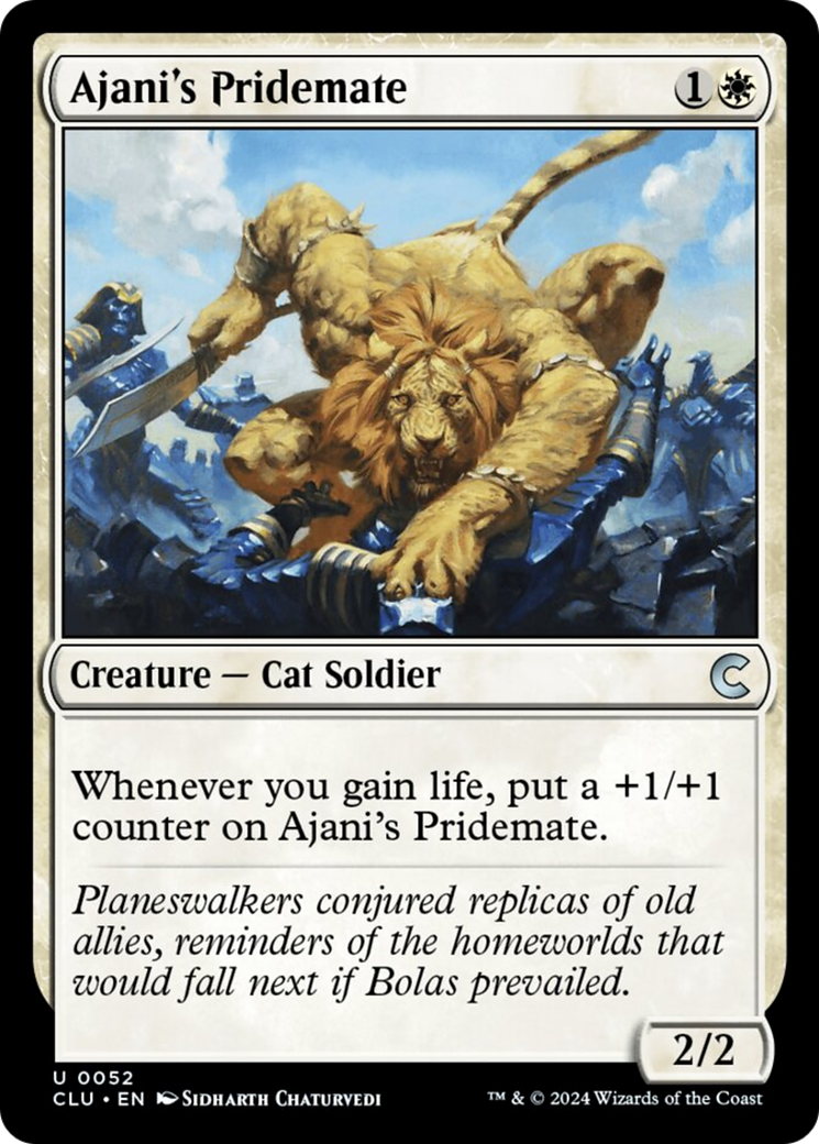 Ajani's Pridemate [Ravnica: Clue Edition] | Deep Dive Games St. Marys