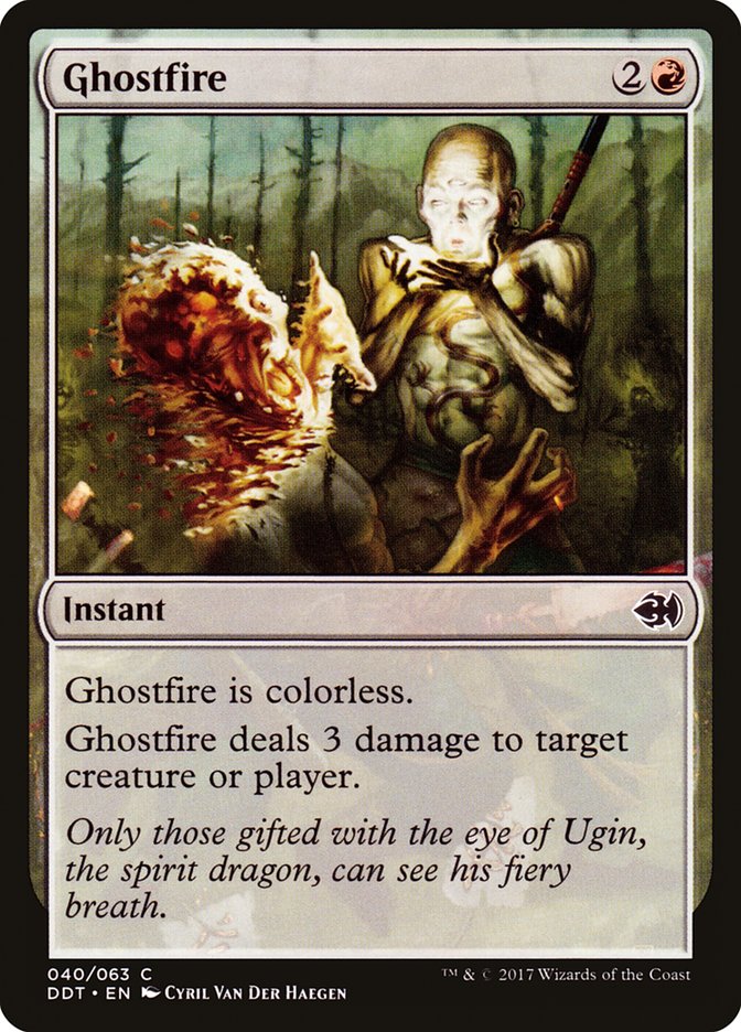 Ghostfire [Duel Decks: Merfolk vs. Goblins] | Deep Dive Games St. Marys
