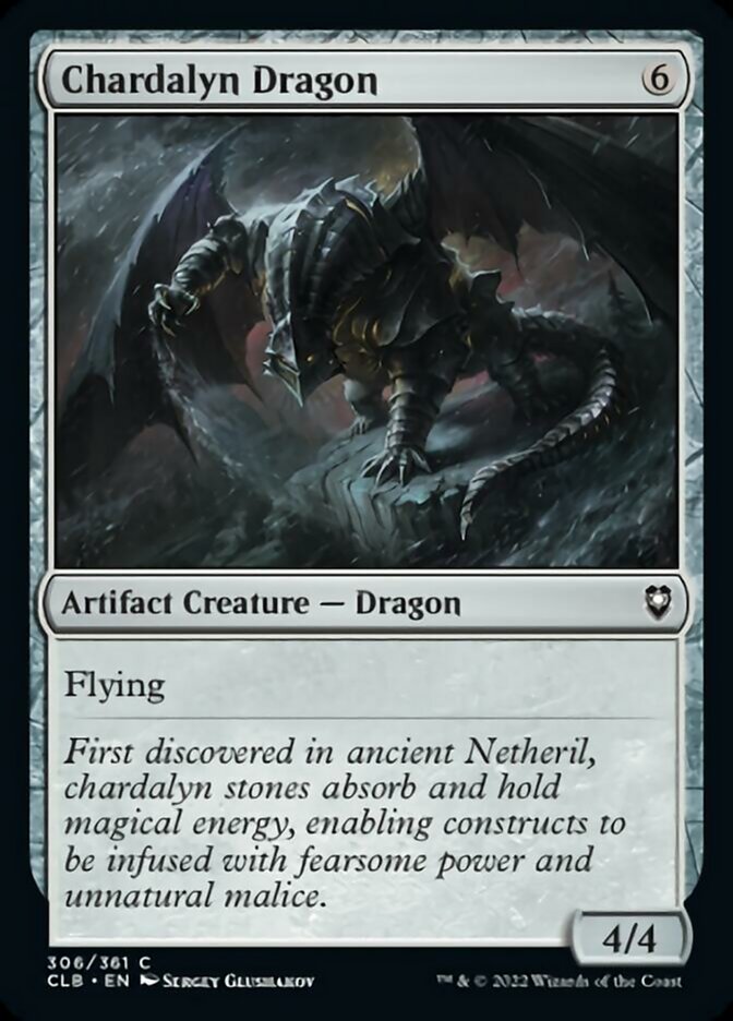 Chardalyn Dragon [Commander Legends: Battle for Baldur's Gate] | Deep Dive Games St. Marys
