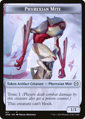Phyrexian Mite // Phyrexian Insect Double-Sided Token [Phyrexia: All Will Be One Commander Tokens] | Deep Dive Games St. Marys