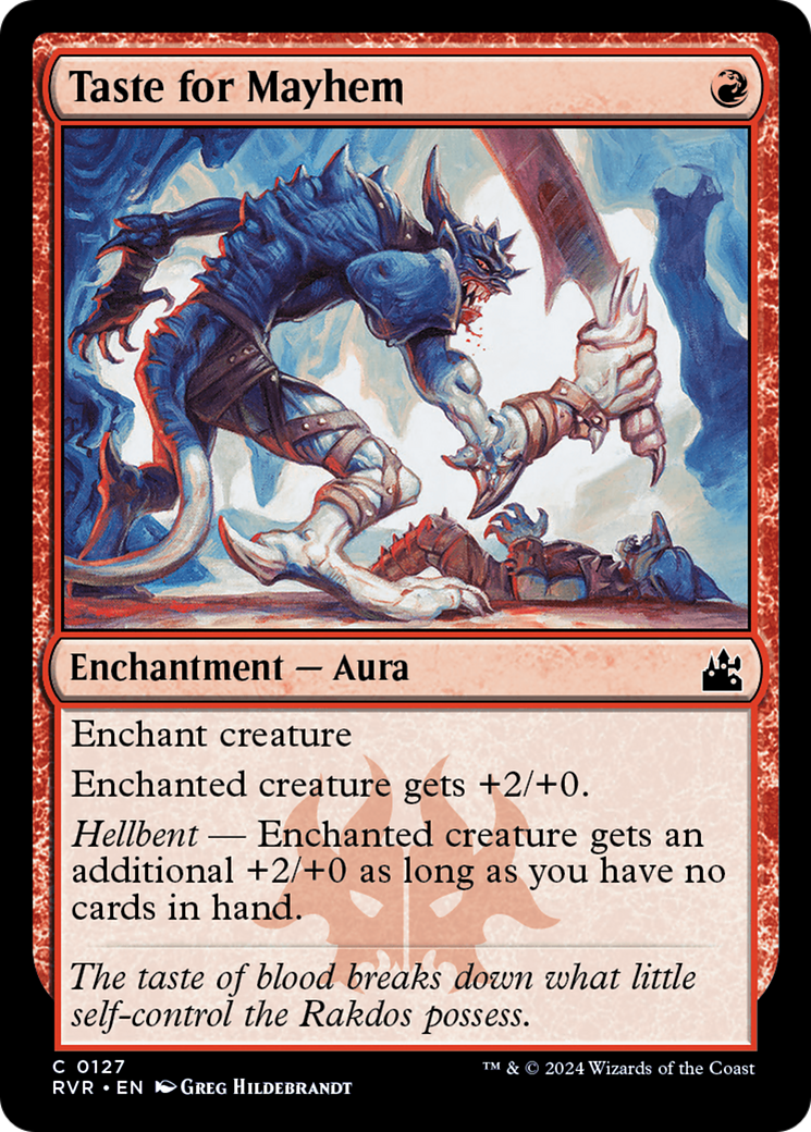 Taste for Mayhem [Ravnica Remastered] | Deep Dive Games St. Marys